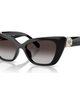 Occhiali da sole, Forma Cat-eye, SK6047, Neri OS - Swarovski - FashionsVida