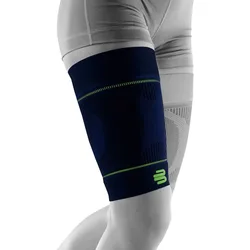 Compression Upper Leg Long Strümpfe, blau XL