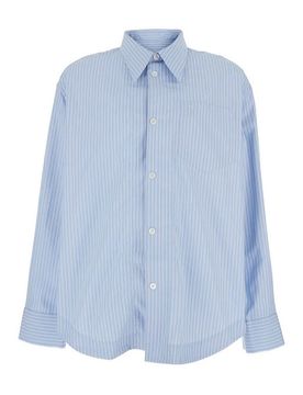 Camicia ampia a maniche lunghe