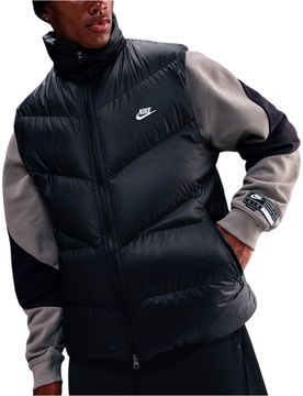 Windrunner stament chalecos hombre Negro (XL)