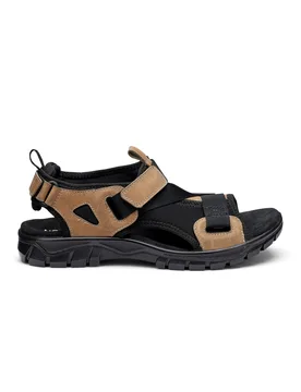 Track Men's Regular Fit Nubuck Sandal - Hotter - FashionsVida