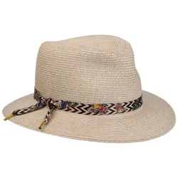 Nane Crushable Braided Hat by - cream white - Damen - Size: M (57-58 cm)