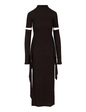 Abito Lungo in Misto Cashmere