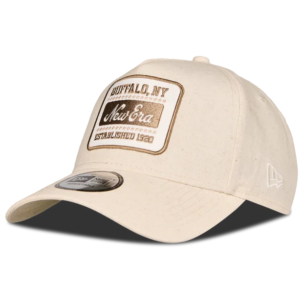 E-frame Closed Back Unisex Trucker - Beige - One Size - Baumwolle Beige One Size - New era - FashionsVida