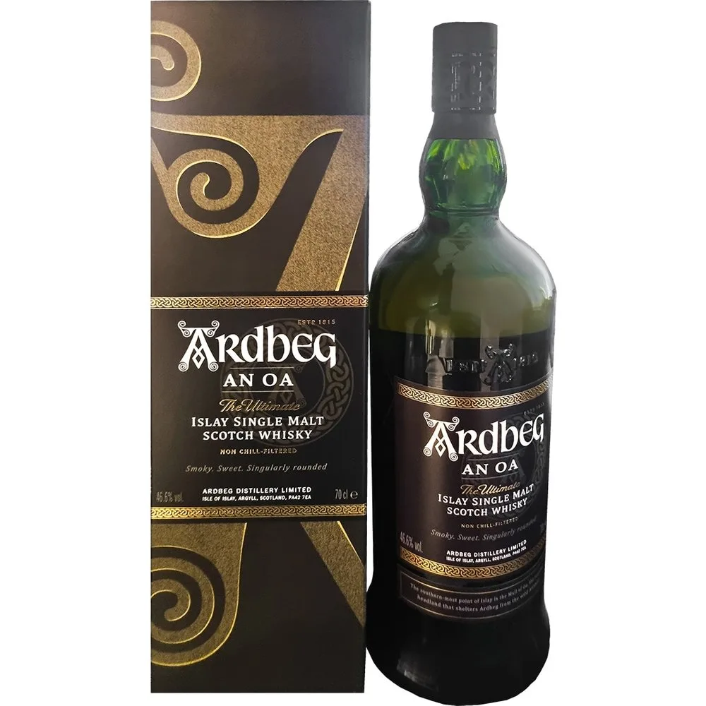 Estuche whisky escocés An Oa BBQ Smoker - Ardbeg - FashionsVida