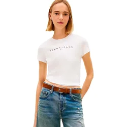 T-shirt à Manches Courtes Dw0dw18398 Ecru S