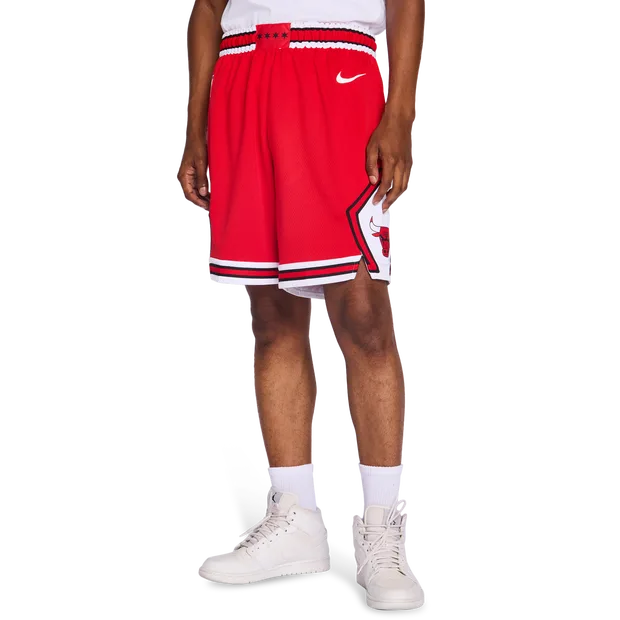 NBA Men Shorts - Red - Size - Red - Size: Medium - Nike - FashionsVida