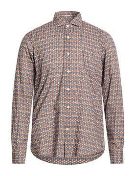 Camisa Hombre Marrón 40,42 Hombre