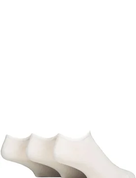 Mens and Women's 3 Pair Foundation Cotton Trainer Socks White 4.5-6 UK - White - Size: 4.5-6 UK - Reebok - FashionsVida