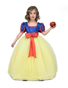 Märchen-Prinzessin-Kostüm für Mädchen Faschingskostüm gelb-blau-rot - female - VIVING COSTUMES / JUINSA - FashionsVida