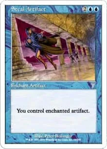 Steal Artifact (foil) 7th Edition - Magic: The Gathering - FashionsVida