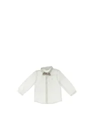 Camicia con papillon BIANCO 4-6