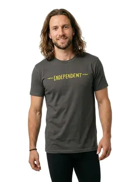 T-shirt à Manches Courtes Bratrud Notebook Olive M - Independent - FashionsVida