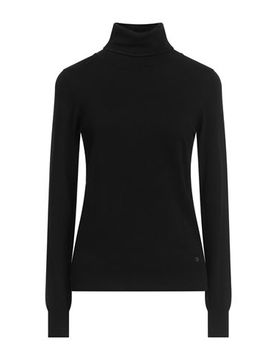 Rollkragenpullover Damen Schwarz L,XL Damen