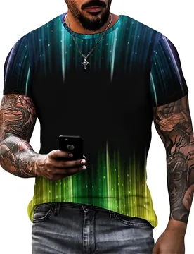 Hawaiian Style European and American Trend Men's Custom Your Photo/Logo Wholesale 3D Short Sleeve Crew Neck T-Shirt - Aliexpress - FashionsVida