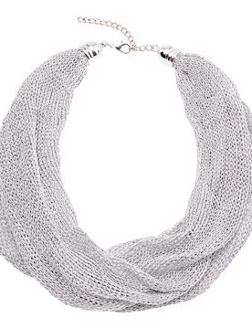 Wedolina Tuch-Kette silber
