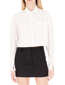 Camicia cropped BIANCO 38