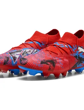 Chaussures De Football Future 8 Match Playmakers Fg/ag Red / Black / Ultra Blue / Pink Pixel EU 44