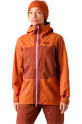 W verglas bc shell jacket chaqueta impermeable mujer Marron (XS)