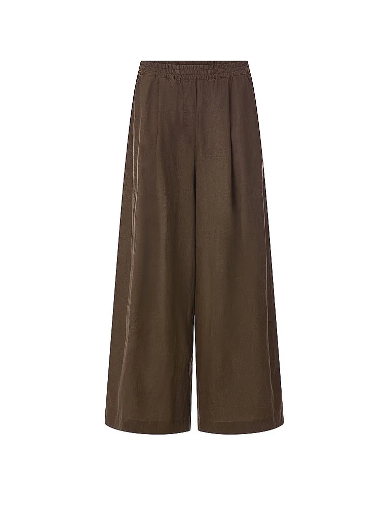 Pantalon Marlene marron 42 - Richroyal - FashionsVida