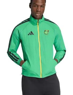 Jamaica mundial 2026 prematch sudadera entrenamiento fútbol Verde (XL) - Adidas - FashionsVida