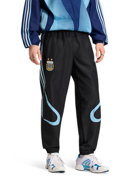 Argentina Herren Hosen - Schwarz - Größe XXL - Poly Mesh Black XXL