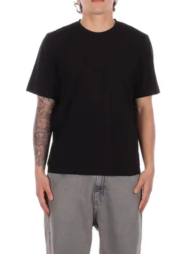 Uomo t-shirt au5331c 1002 t-shirt relaxed fit nero - ALPHA STUDIO - FashionsVida