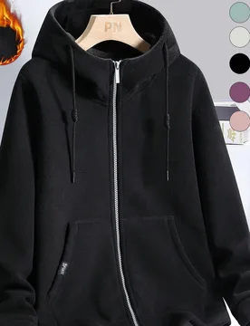 Chaqueta de forro polar grueso 2025, producto de alta demanda para mujeres en primavera, otoño e invierno, adecuada para esquí y otros deportes, col - Shein - FashionsVida