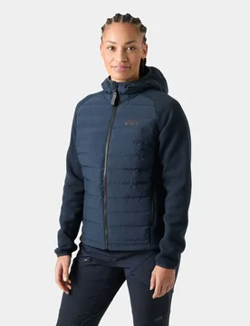 Women's Skagen Hybrid Knit Insulator Navy L - Navy Blue - Female - Helly Hansen - FashionsVida