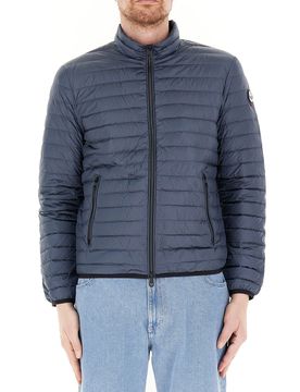 Piumino con zip BLU AVIO 50