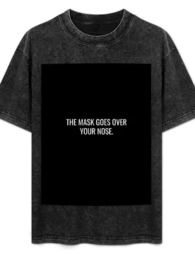 The Mask Goes Over Your Nose T-Shirt Sweat Resistant Workout Tee Shirt - Aliexpress - FashionsVida