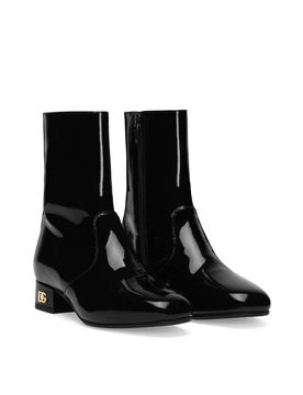 Dolce & Gabbana Jr Stivale Con Logo