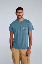 Jacob Mens T-Shirt - Blue - Blue - Size: S