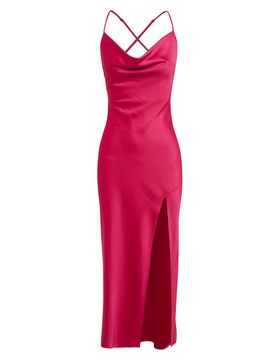 BWLDR Vestido 'DOME' frambuesa
