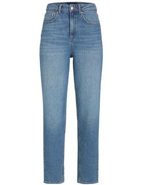 Straight Leg Jeans 12236405 Lisbon Mom Hw-Light Blue Denim Us 27 / 32 Female