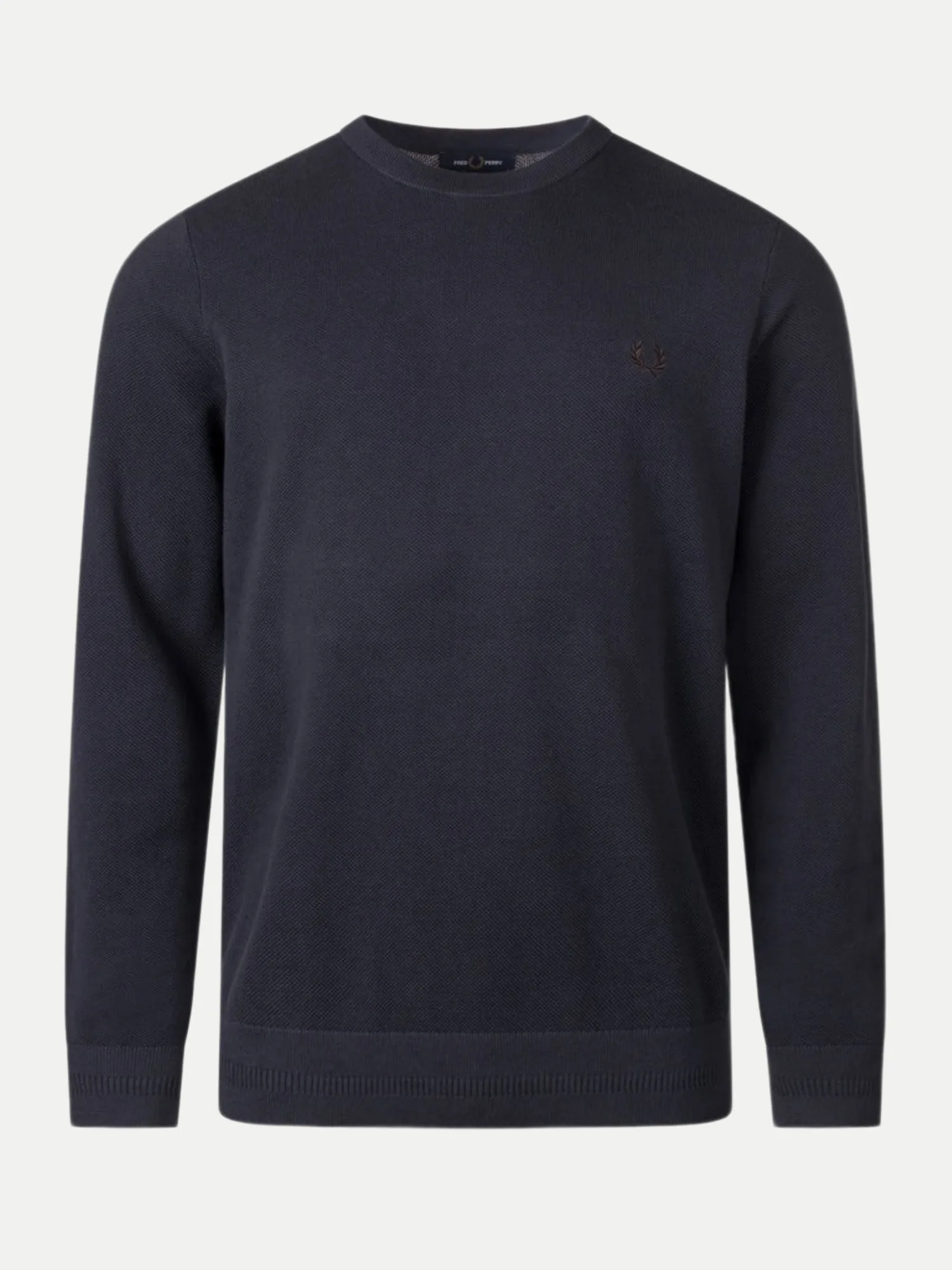 Pullover mit Logo-Stickerei Blau M - Fred perry - FashionsVida