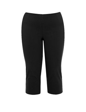 Hose 3/4 schwarz 38 damen
