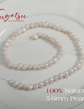 Mm AA Natural Freshwater Pearl Two Sided Shiny Pearl Beads Charms for DIY Women Men Necklace Jewelry Making Accessories - Aliexpress - FashionsVida