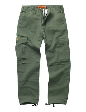 Rockabilly Cargohose - WCC CAINE RIPSTOP CARGO PANT - GREEN - M bis 3XL - für Männer - Größe M - grün - Männer - male - West Coast Choppers - FashionsVida