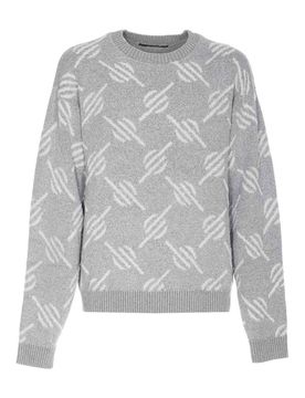 Maglione con monogramma Tevin
