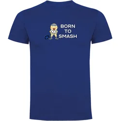 Born To Smash Short Sleeve T-shirt Royal Blue 2XL