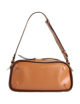Bolso de asas largas Mujer Camel -- Mujer