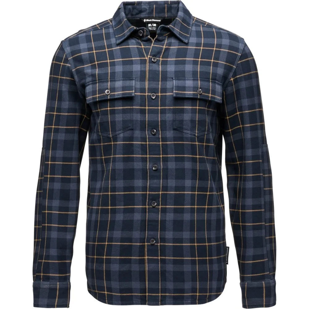 Camisa de hombre Project twill - Black Diamond - FashionsVida