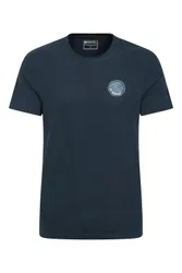 St Andrews Tree Ring T-Shirt - Dark Blue - Dark Blue - Size: XXL