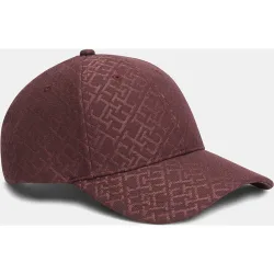 Gorra de mujer en color con estampado monogram