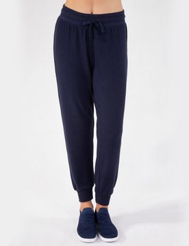 Pantalon jogger Marine marine chiné XS