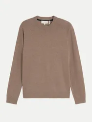 Regular-Fit Pullover Braun XL