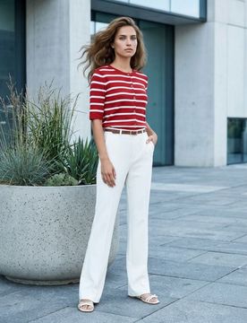 Sinsay - Blusa in viscosa - rosso