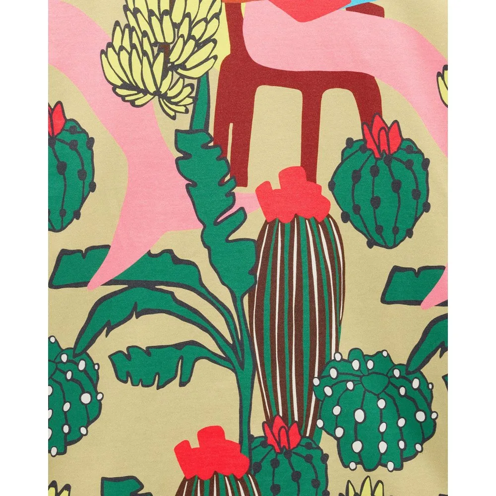 Camiseta de mujer 100% algodón de manga corta con estampados - Parfois - FashionsVida