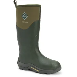Unisex Muckmaster Hi Rubber Moss Wellington - Green - Size Uk 8